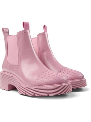 Camper Leren chelseaboots lichtroze