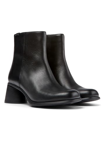 Camper Leder-Stiefeletten in Schwarz