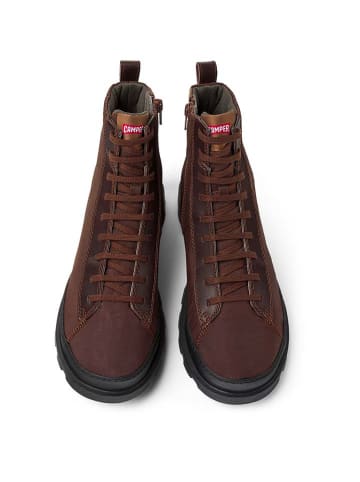 Camper Leder-Boots in Braun