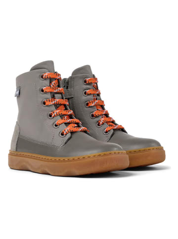 Camper Leren boots grijs