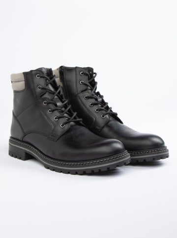 PAUL VESTERBRO Leren boots zwart