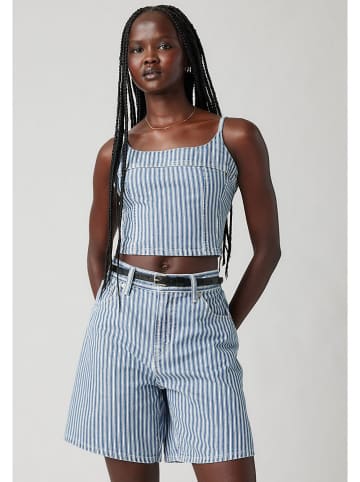 Levi's Top lichtblauw/wit