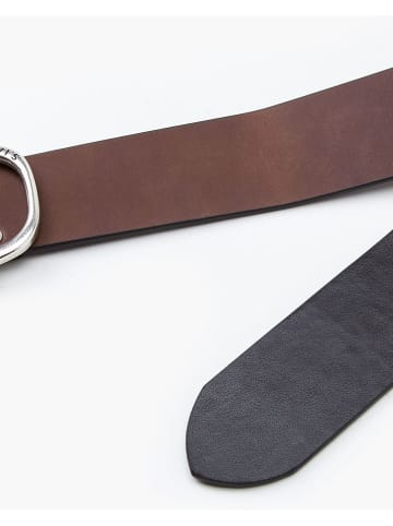 Levi's 2-delige set: leren riemen zwart/bruin