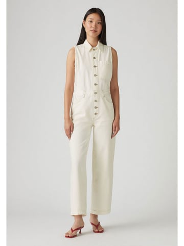 Levi's Spijkerjumpsuit crème