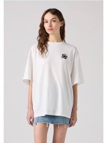 Levi's Koszulka w kolorze białym ze wzorem