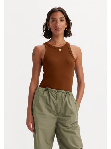 Levi's Top in Hellbraun