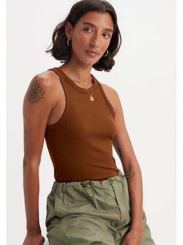 Levi's Top w kolorze jasnobrązowym