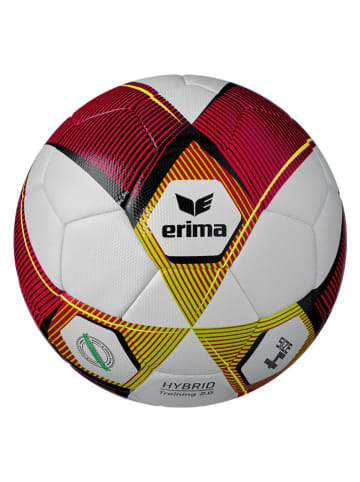 erima Fußball "Hybrid Training 2.0" in Weiß/ Rot/ Gelb
