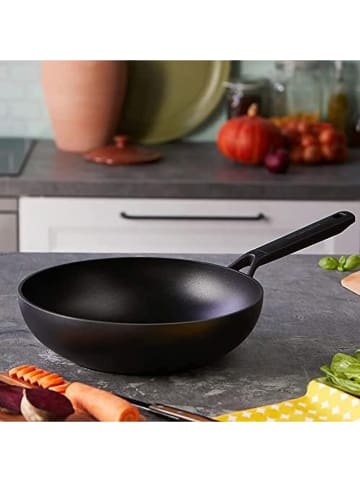 KitchenAid Patelnia wok "Classic Forged" w kolorze czarnym - Ø 28 cm