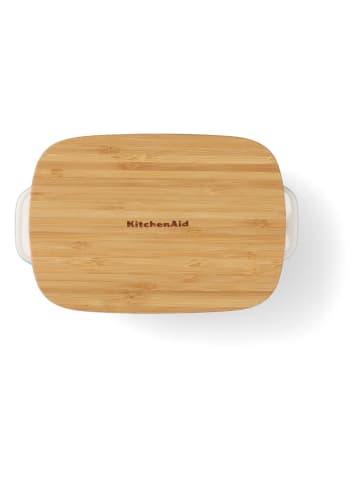 KitchenAid 2tlg. Set: Auflaufform in Grün - 900 ml