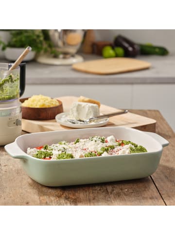 KitchenAid 2tlg. Set: Auflaufform in Grün - 3,8 l