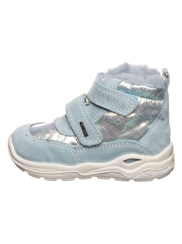 Primigi Leder-Boots in Hellblau