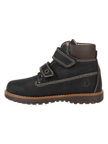 Primigi Leder-Boots "Play Casual" in Schwarz