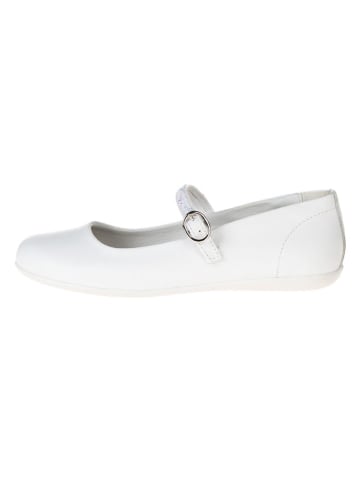 Primigi Leder-Ballerinas "Fantasy flat" in Weiß
