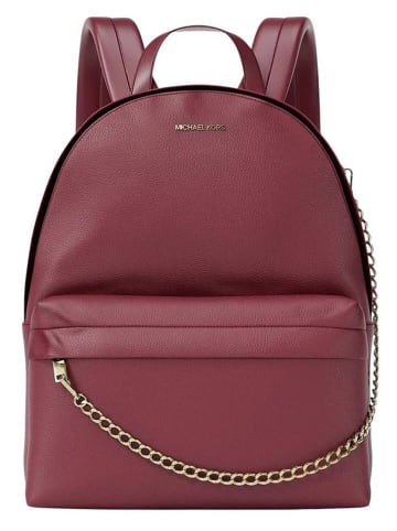 Michael Kors Rucksack in Bordeaux - (B)27 x (H)34 x (T)15 cm