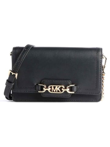 Michael Kors Leder-Umhängetasche in Schwarz - (B)18 x (H)11 x (T)4 cm