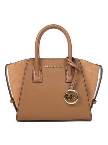 Michael Kors Leder-Henkeltasche in Camel - (B)24 x (H)16 x (T)11 cm