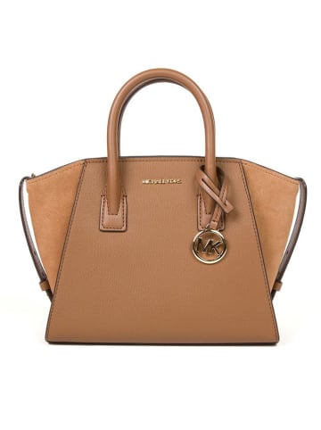 Michael Kors Leder-Henkeltasche in Camel - (B)31 x (H)19 x (T)13 cm