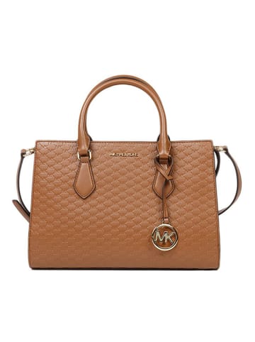 Michael Kors Leder-Henkeltasche in Camel - (B)28 x (H)20 x (T)11 cm