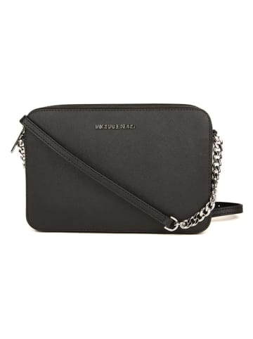 Michael Kors Leder-Umhängetasche in Schwarz - (B)23 x (H)16 x (T)6 cm