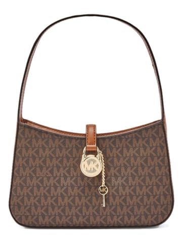 Michael Kors Schultertasche in Dunkelbraun - (B)23,5 x (H)20 x (T)10 cm