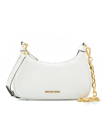 Michael Kors Leder-Schultertasche in Weiß - (B)24 x (H)17 x (T)6 cm