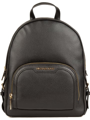 Michael Kors Leder-Rucksack in Schwarz - (B)25 x (H)30 x (T)14 cm