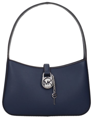 Michael Kors Leder-Schultertasche in Dunkelblau - (B)21 x (H)13 x (T)5 cm