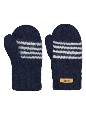 Barts Fäustlinge "Rylie" in Dunkelblau/ Weiß