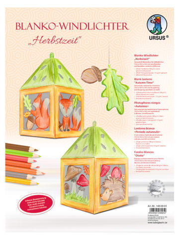 URSUS Windlichter-Bastelset "Herbstzeit"