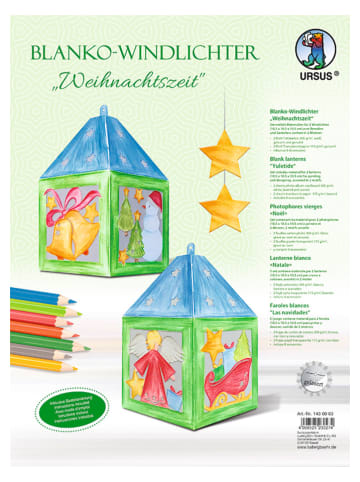 URSUS Windlichter-Bastelset "Weihnachtszeit"