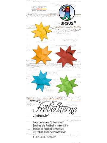 URSUS Fröbelstern-Bastelset "Intensiv" in Bunt