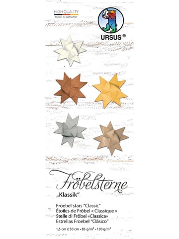 URSUS Fröbelstern-Bastelset "Klassik" in Bunt