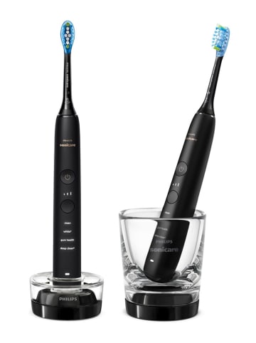 PHILIPS sonicare Schallzahnbürsten-Doppelpack "DiamondClean 9000" in Schwarz