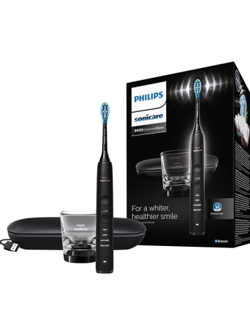 PHILIPS sonicare Schallzahnbürste "DiamondClean 9000" in Schwarz