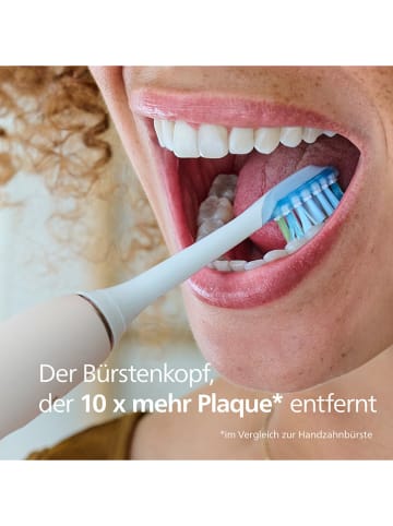 PHILIPS sonicare 4er-Set: Ersatz-Bürstenköpfe "Premium Plaque Defence" in Weiß