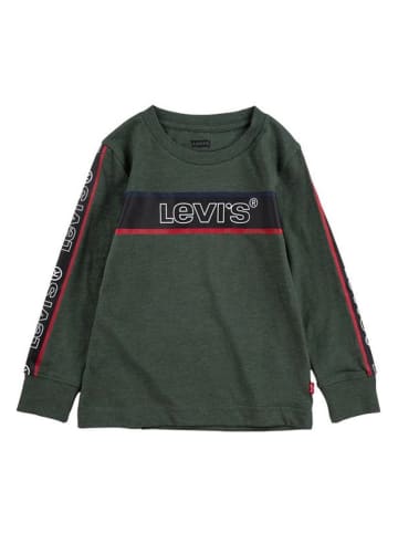Levi's Kids Longsleeve olijfgroen