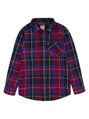 Levi's Kids Koszula w kolorze czerwono-granatowym