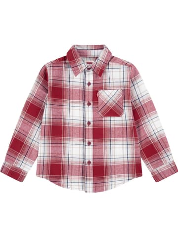 Levi's Kids Hemd in Rot/ Weiß