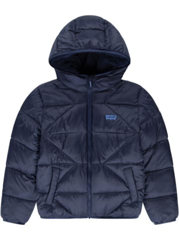 Levi's Kids Doorgestikte jas donkerblauw