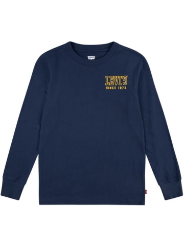 Levi's Kids Longsleeve donkerblauw