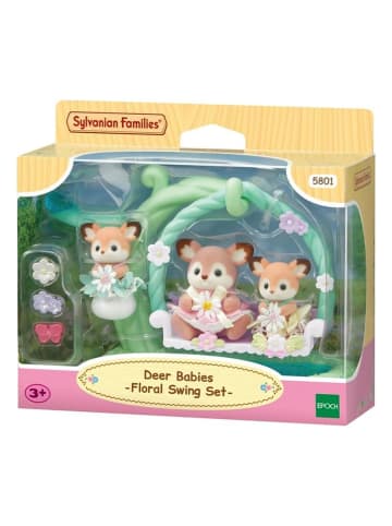 Sylvanian Families Sylvanian-Families-Spielset "Reh Babys mit Blumenschaukel" - ab 3 Jahren