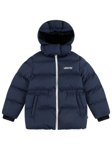 Levi's Kids Doorgestikte jas donkerblauw