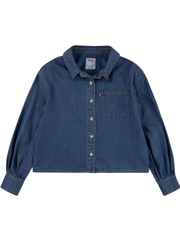 Levi's Kids Spijkerblouse donkerblauw