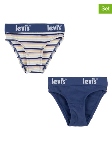 Levi's Kids 2er-Set: Slips in Blau
