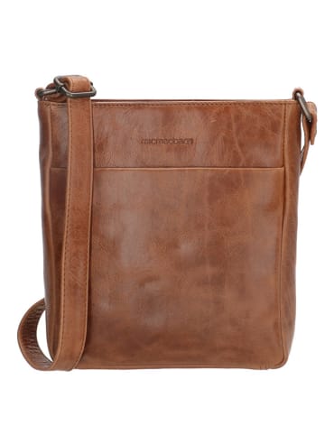 micmacbags Leren schoudertas camel - (B)23 x (H)24 x (D)6 cm