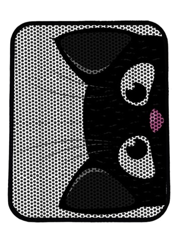 Paws&Whiskers Katzenstreumatte in Schwarz - (L)45 x (B)60 cm