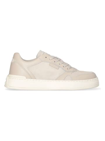 Liu Jo Leder-Sneakers in Beige