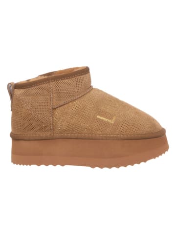 Liu Jo Leren boots lichtbruin