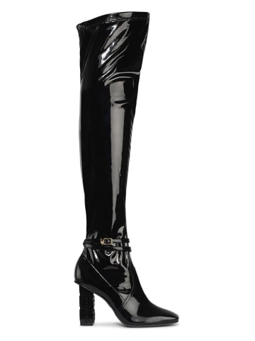 Liu Jo Overknee laarzen zwart